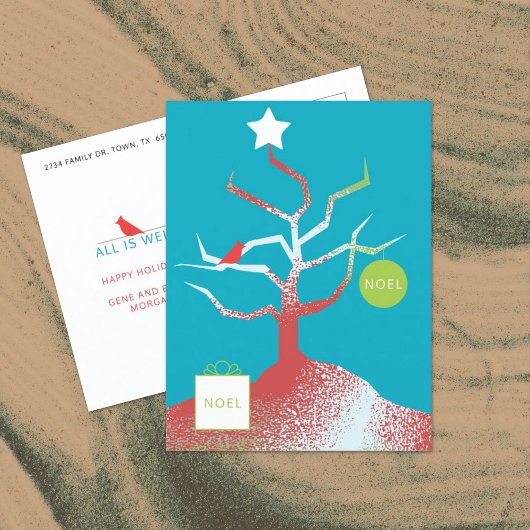 Carte postale TREE OF ART Holiday
