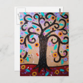 Carte Postale Tree of Life (Devant / Derrière)