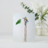 Carte Postale Tree Surgeon Arborist at work present (Debout devant)