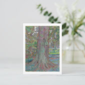 Carte Postale Tree Trunk 1916 (Debout devant)