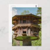 CARTE POSTALE TREEHOUSE FANCY TREE HOUSE (Devant / Derrière)