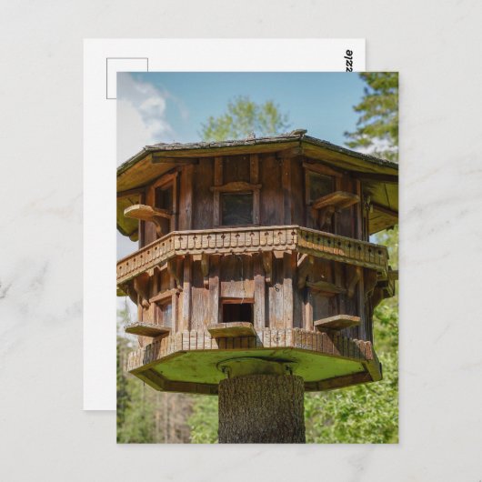 CARTE POSTALE TREEHOUSE FANCY TREE HOUSE (Devant / Derrière)