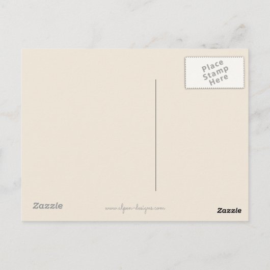 Carte Postale Treeing Walker Coonhound Peinture - Art original (Dos)