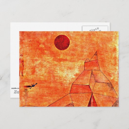 Carte Postale Trèfle (Devant / Derrière)