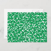 Carte Postale trèfles, Irlande, Irlandais, fier d'être Irlandais (Devant / Derrière)