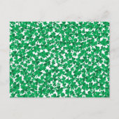 Carte Postale trèfles, Irlande, Irlandais, fier d'être Irlandais (Devant)