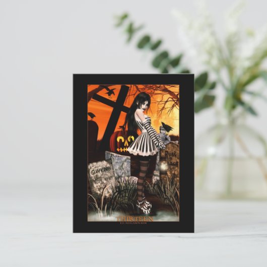 Carte Postale Treize (Debout devant)