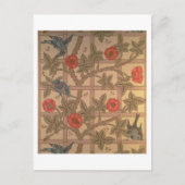 Carte Postale 'Trellis' wallpaper design, 1864 (Devant)