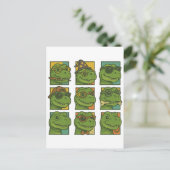 Carte Postale Trendosaurus Rex (Debout devant)