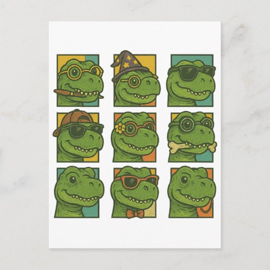 Carte Postale Trendosaurus Rex (Devant)