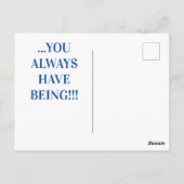 Carte Postale Trendy Multicolor Officiel Adolescent 13e annivers (Dos)