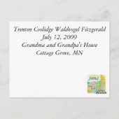 Carte Postale Trent (Dos)