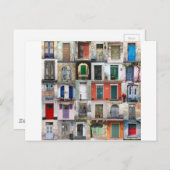 Carte Postale Trente portes (Devant / Derrière)