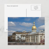 Carte postale Trenton State Capitol (Devant / Derrière)