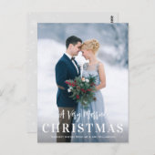 Carte Postale Très joyeux mariage faire-part (Devant / Derrière)