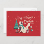 Carte Postale Très Joyeux Noël (Devant / Derrière)