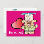 Carte postale très moite de Silly Monster (Devant / Derrière)