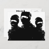 Carte Postale tres ninjas. (Devant / Derrière)