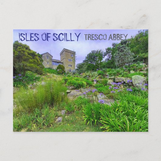 Carte Postale Tresco abbey (Devant)