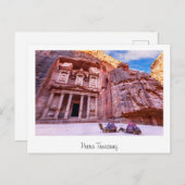 Carte Postale Trésor de Petra (Devant / Derrière)