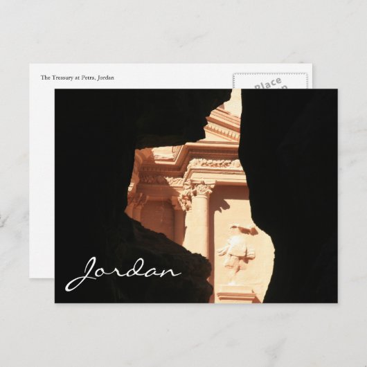Carte Postale trésor glimpse jordan (Devant / Derrière)