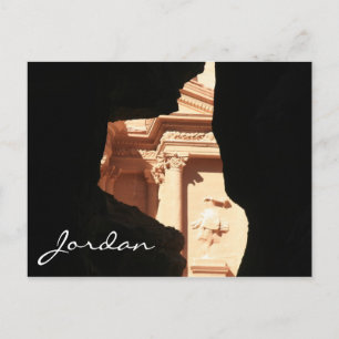 Carte Postale trésor glimpse jordan