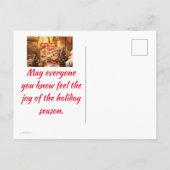 Carte Postale Trésor père Noël (Dos)