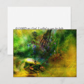 Carte Postale Tressé (Devant / Derrière)