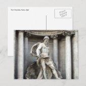 Carte Postale trevi (Devant / Derrière)