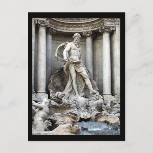 Carte Postale trevi rome (Devant)