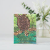 Carte postale Trevor Turtle (Debout devant)