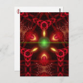 Carte postale Tri-Fractal (Devant / Derrière)