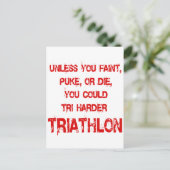 Carte Postale Tri Harder (Debout devant)