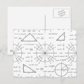 Carte Postale Triage et triangles (Devant / Derrière)