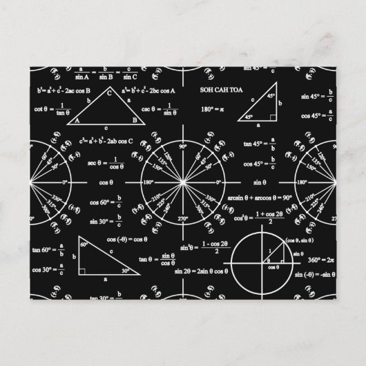 Carte Postale Triage et triangles (Devant)