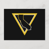 Carte Postale triangle californie (Devant)