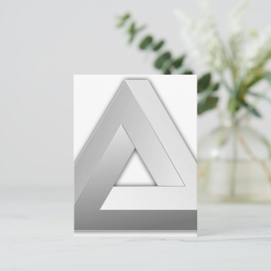 Carte Postale Triangle de Penrose (Debout devant)