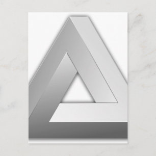 Carte Postale Triangle de Penrose