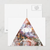 Carte Postale Triangle Galaxy (Devant / Derrière)