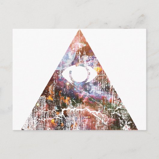 Carte Postale Triangle Galaxy (Devant)