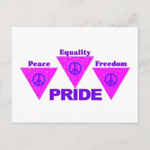 Carte postale Triangle Pride