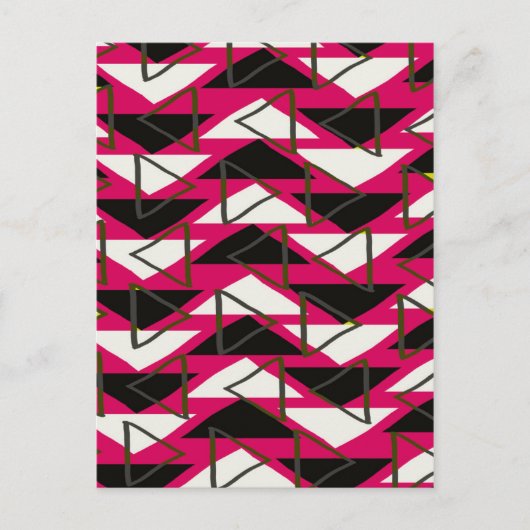 Carte Postale Triangles (Devant)