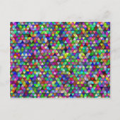 Carte postale Triangles Emballé (Devant)