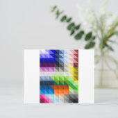 Carte Postale Triangles Hypnotiques (Debout devant)