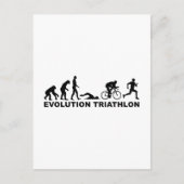 Carte Postale Triathlon de l'évolution (Devant)