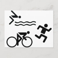 Triatholon - course à vélo nage