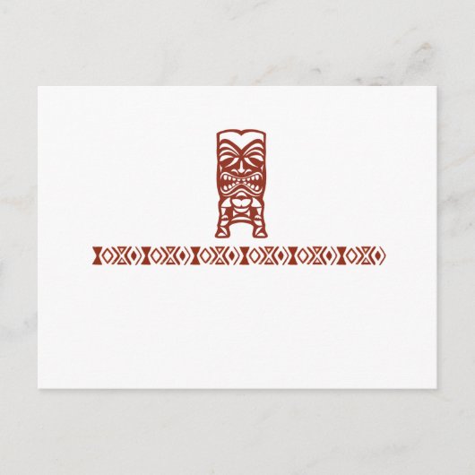 Carte postale tribal (Devant)