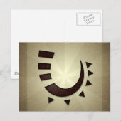 Carte postale Tribal Hook (Devant / Derrière)