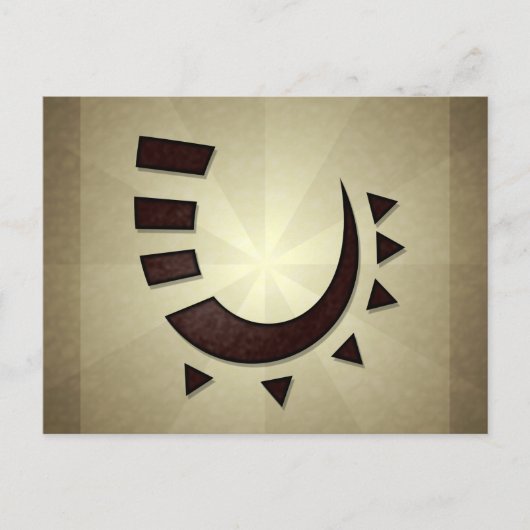 Carte postale Tribal Hook (Devant)