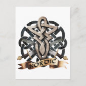 Carte Postale Tribal Knot viking B (Devant)